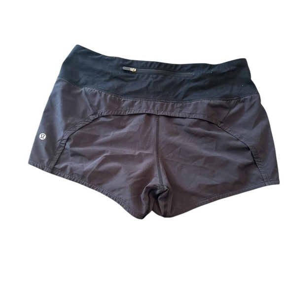 Lululemon Run Times Black Short II 4" - Picture 4 of 6
